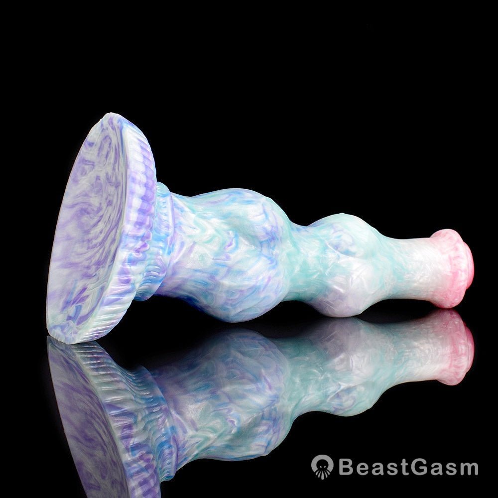 🐕 Realistic 10.2 - Inch Double Knot Dog Dildo – Premium Silicone - BeastGasm