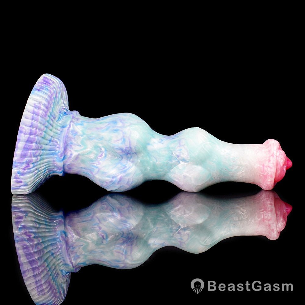 🐕 Realistic 10.2 - Inch Double Knot Dog Dildo – Premium Silicone - BeastGasm