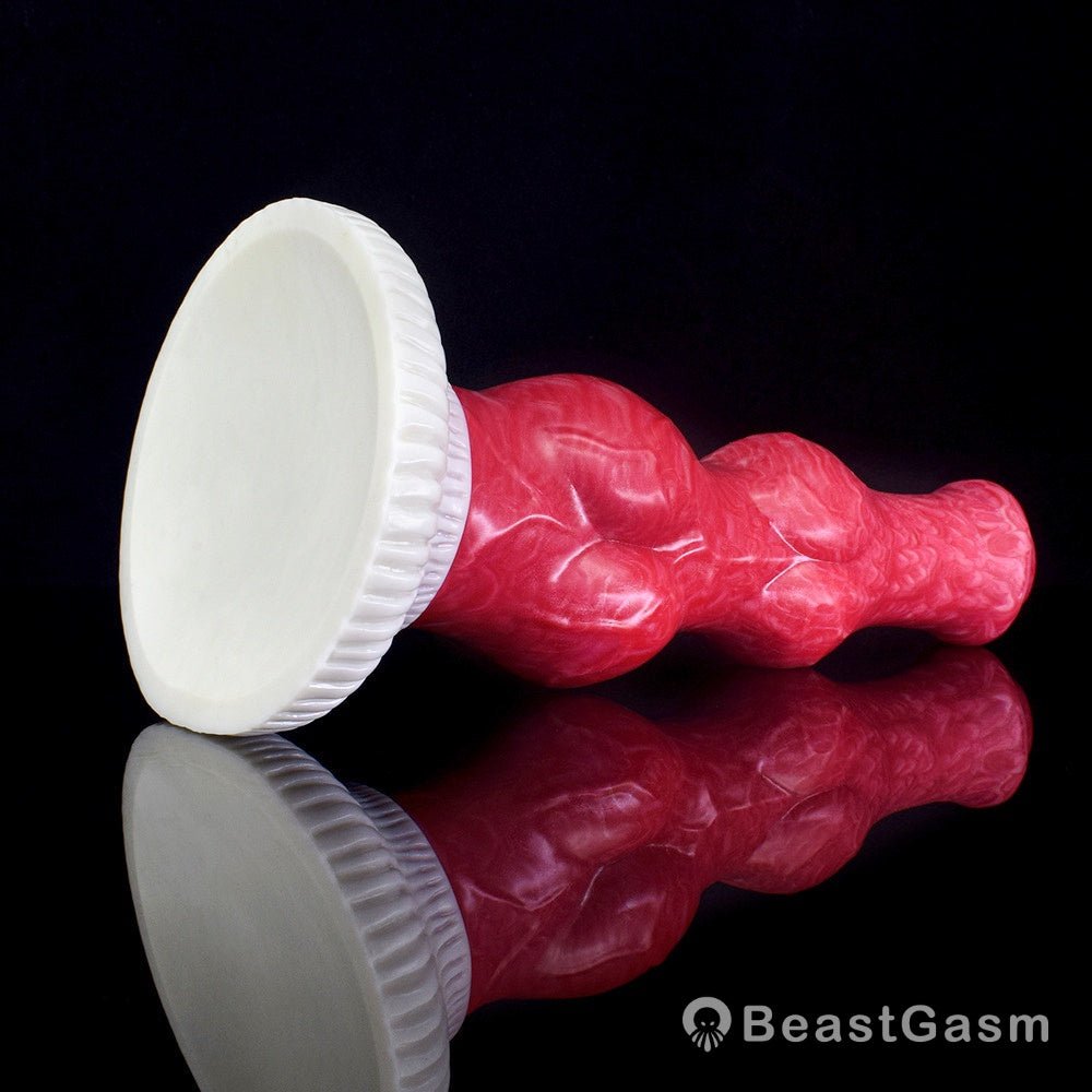 🐕 Realistic 10.2 - Inch Double Knot Dog Dildo – Premium Silicone - BeastGasm