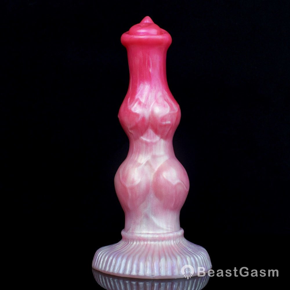 🐕 Realistic 10.2 - Inch Double Knot Dog Dildo – Premium Silicone - BeastGasm