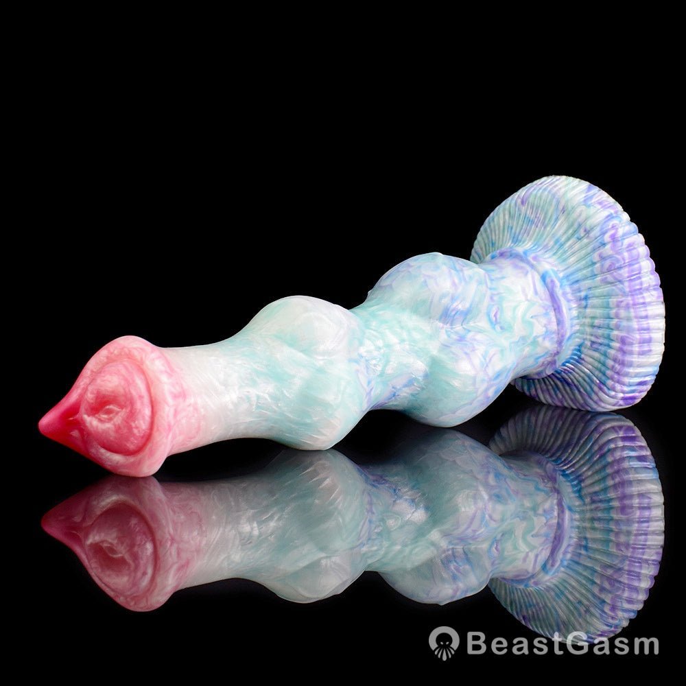 🐕 Realistic 10.2 - Inch Double Knot Dog Dildo – Premium Silicone - BeastGasm