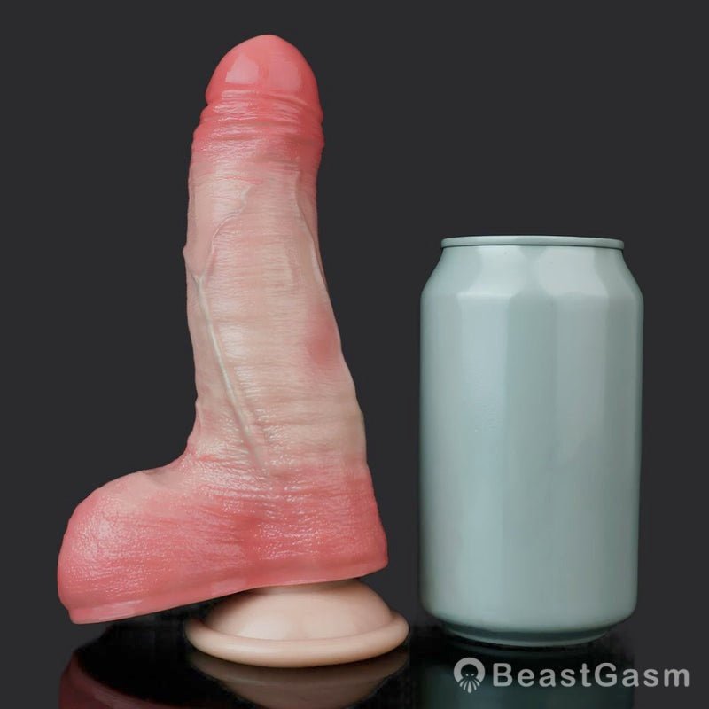 Realistic 6.5 Inch Silicone Dildo – Leonidas by BeastGasm - BeastGasm