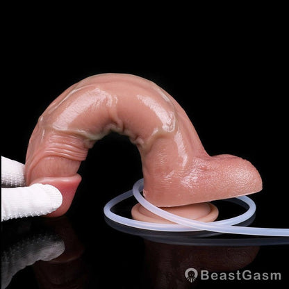 Realistic 8.5 Inch Cum - Squirting Dildo for Wet Play - BeastGasm