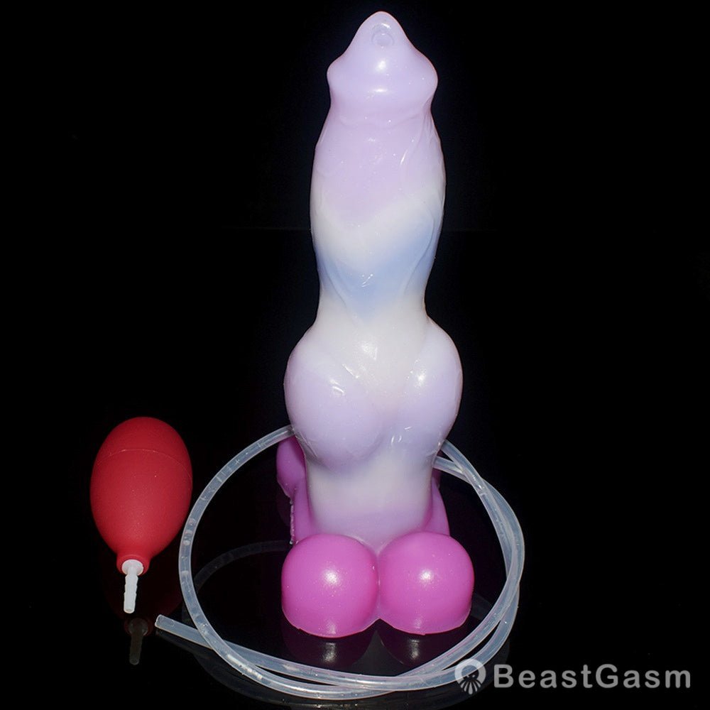 🐕 🐾Realistic 9 - Inch Svarog Knotted Dog Dildo - BeastGasm
