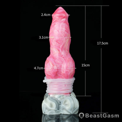 🐕 🐾Realistic 9 - Inch Svarog Knotted Dog Dildo - BeastGasm