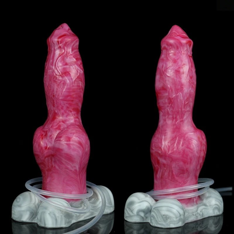 🐕 🐾Realistic 9 - Inch Svarog Knotted Dog Dildo - BeastGasm