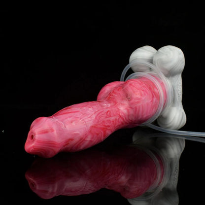 🐕 🐾Realistic 9 - Inch Svarog Knotted Dog Dildo - BeastGasm