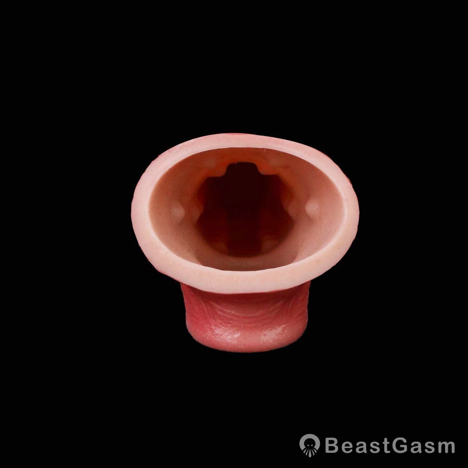 ⚔️ Realistic Cock Sleeve | Dual-Channel Stamina Lock Ring - BeastGasm