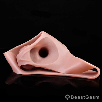 Realistic Cock Sleeve Underwear 🍆 7 - Inch Penis Extender with Balls - BeastGasm