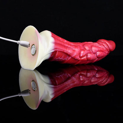 Remote - Controlled Dragon Dildo – 9 - Inch Vibrator Fantasy Toy - BeastGasm