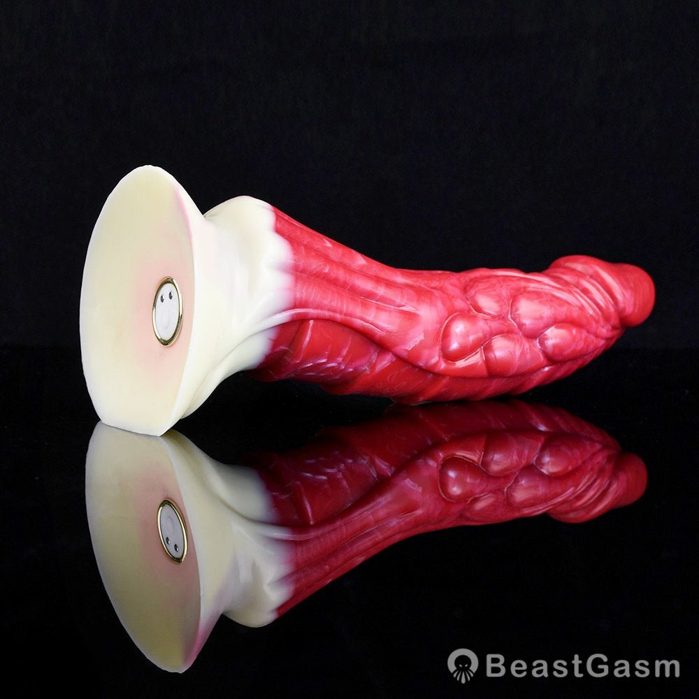 Remote - Controlled Dragon Dildo – 9 - Inch Vibrator Fantasy Toy - BeastGasm