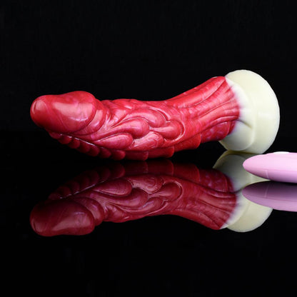 Remote - Controlled Dragon Dildo – 9 - Inch Vibrator Fantasy Toy - BeastGasm