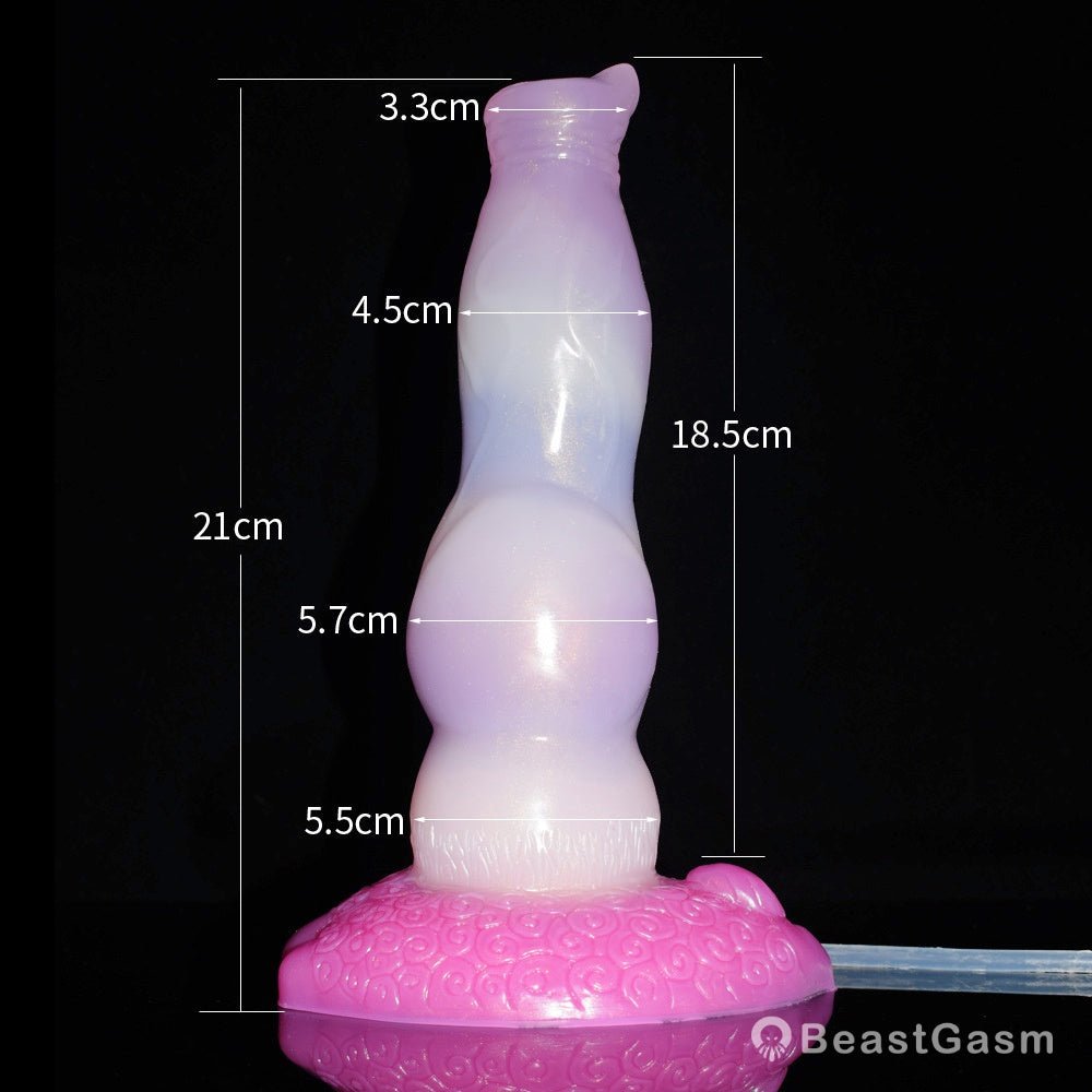 Retriever Ejaculating Dildo with Huge Knot - BeastGasm