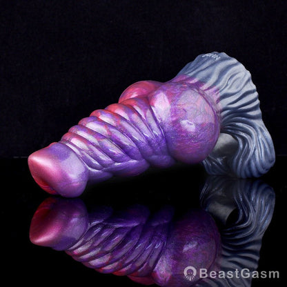 😈 Rhaebus Penis Extender Sleeve – Huge Knot Fantasy Sheath - BeastGasm