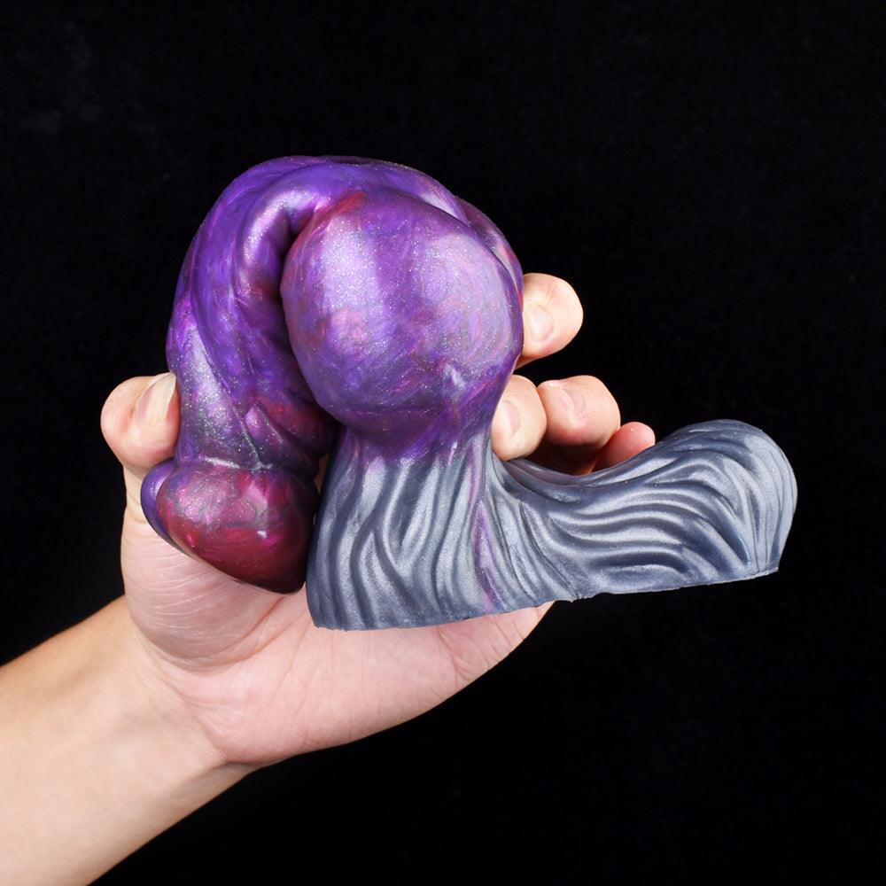 Rhaebus Penis Extender Sleeve – Huge Knot Fantasy Sheath - BeastGasm