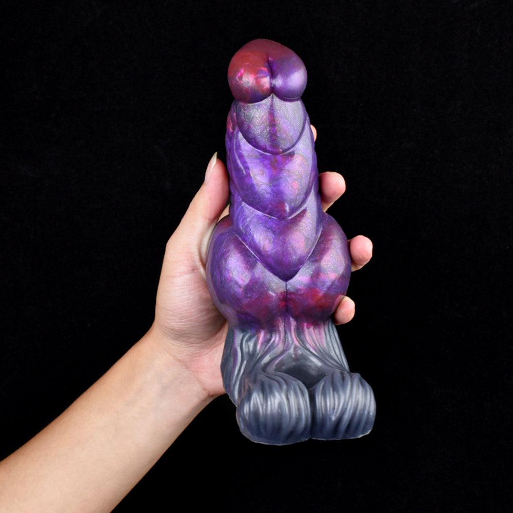 Rhaebus Penis Extender Sleeve – Huge Knot Fantasy Sheath - BeastGasm