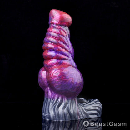 😈 Rhaebus Penis Extender Sleeve – Huge Knot Fantasy Sheath - BeastGasm