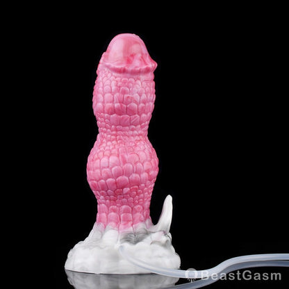 Rhaegal Squirting Dragon Dildo – 7” Silicone Fantasy Knot - BeastGasm