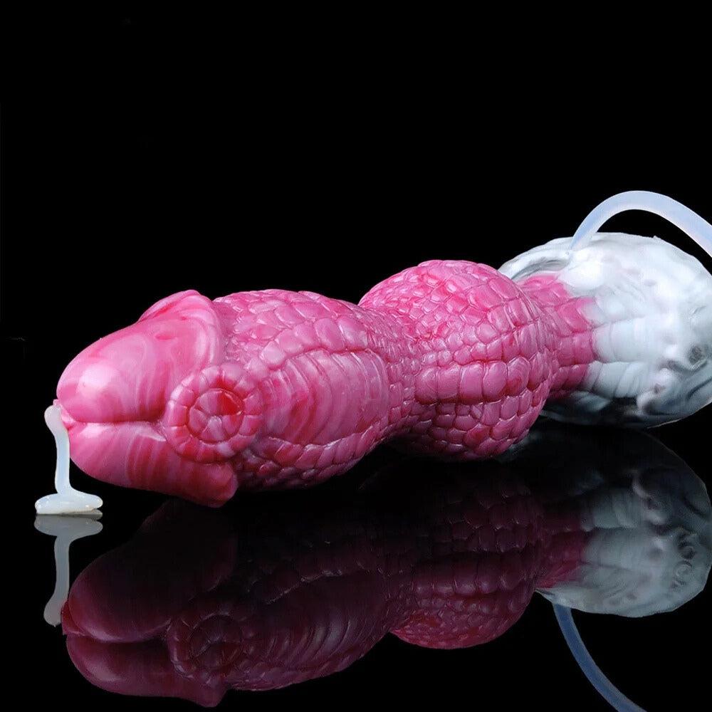 Rhaegal Squirting Dragon Dildo – 7” Silicone Fantasy Knot - BeastGasm