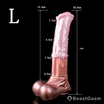 🐴 Ride Hard: Mammoth Horse Dildo in Mega Size - BeastGasm
