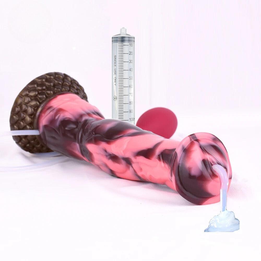 🐎 Romulus Ejaculating Horse Dildo 11” with Cumtube - BeastGasm