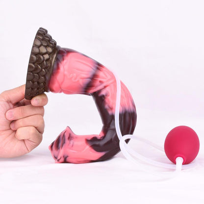 🐎 Romulus Ejaculating Horse Dildo 11” with Cumtube - BeastGasm