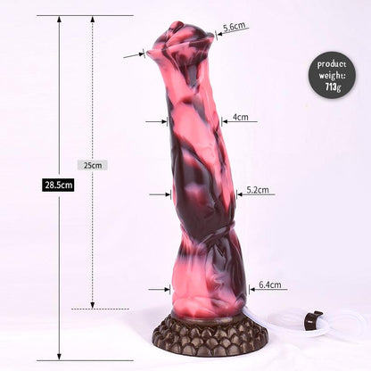 🐎 Romulus Ejaculating Horse Dildo 11” with Cumtube - BeastGasm