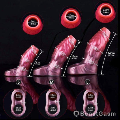 Ryuu Curved Dragon Penis Sleeve - Fantasy Cock Extender - BeastGasm