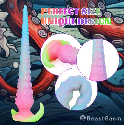 Sailing Octopus Tentacle Dildo – Fantasy Silicone Sex Toy BeastGasm - BeastGasm