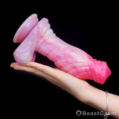 Sakura Dragon Dildo with Spiral Shaft – Fantasy G - Spot Stimulator - BeastGasm
