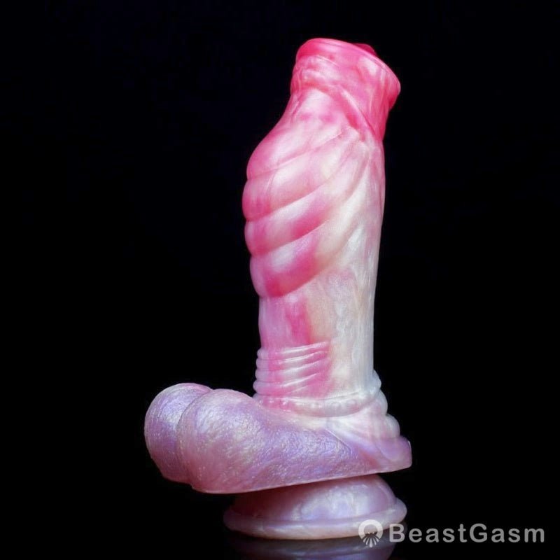 Sakura Dragon Dildo with Spiral Shaft – Fantasy G - Spot Stimulator - BeastGasm