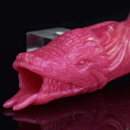 Samael Dragon Penis Sleeve - Hollow Cock Extender for Enhanced Pleasure - BeastGasm