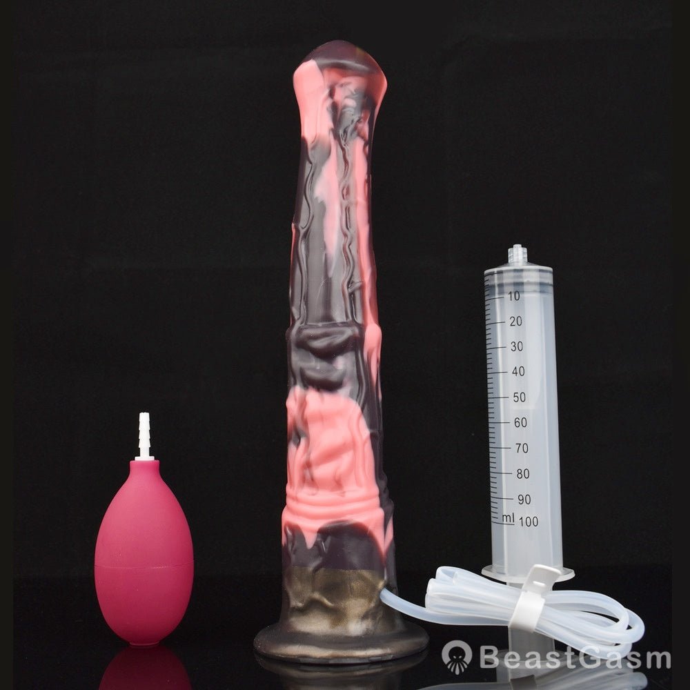 Sampson Ejaculating Dildo – Lifelike Veined Pleasure Beast 💦🔥 - BeastGasm