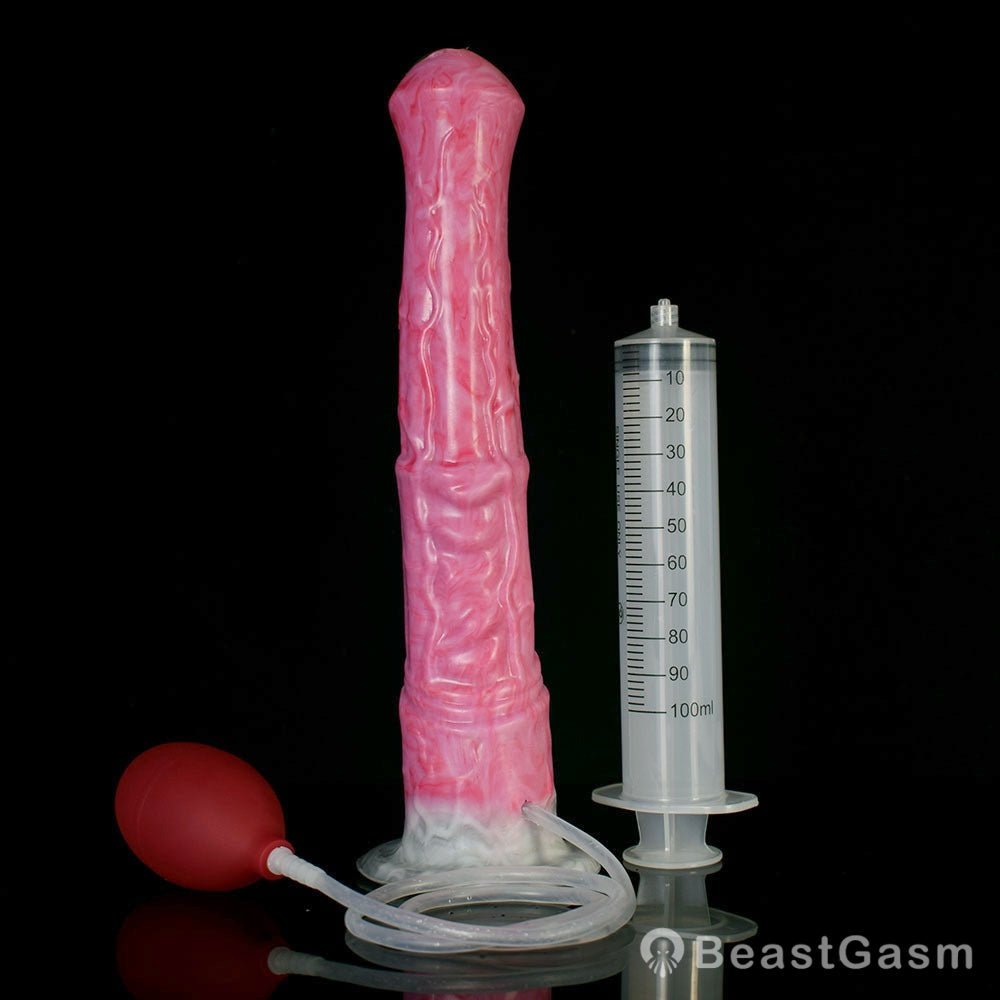 Sampson Ejaculating Dildo – Lifelike Veined Pleasure Beast 💦🔥 - BeastGasm