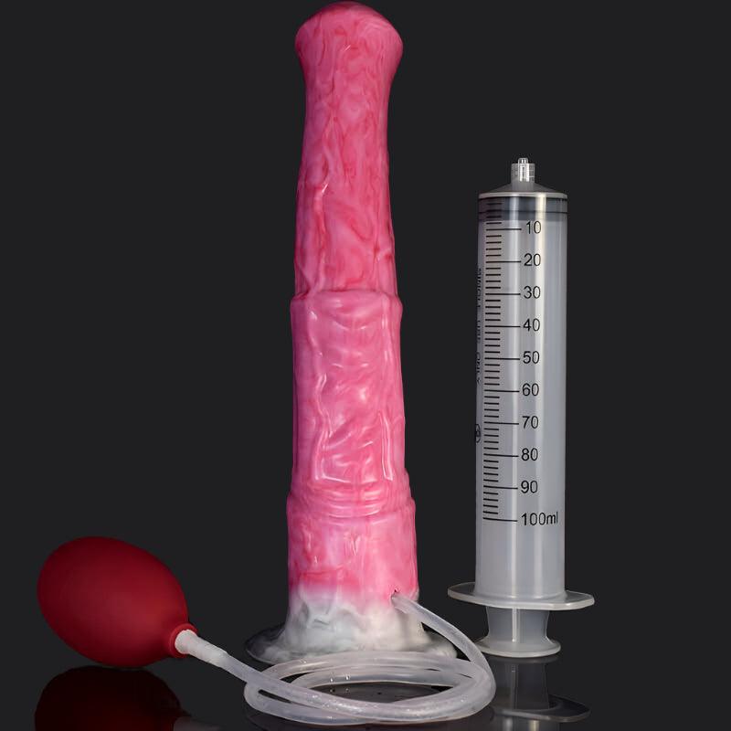 Sampson - Ejaculating Dildo with Realistic Veined Shaft - BeastGasm