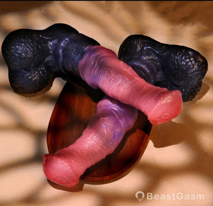 🐎 Sculpted Stallion Dual-Layer Horse Dildo | BeastGasm - BeastGasm