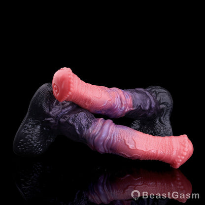 🐎 Sculpted Stallion Dual-Layer Horse Dildo | BeastGasm - BeastGasm