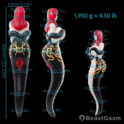 🐍 Serpent Queen Fantasy Snake Goddess Stroker - BeastGasm