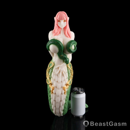 🐍 Serpent Queen Platinum Silicone Full-Body Fantasy Doll - BeastGasm