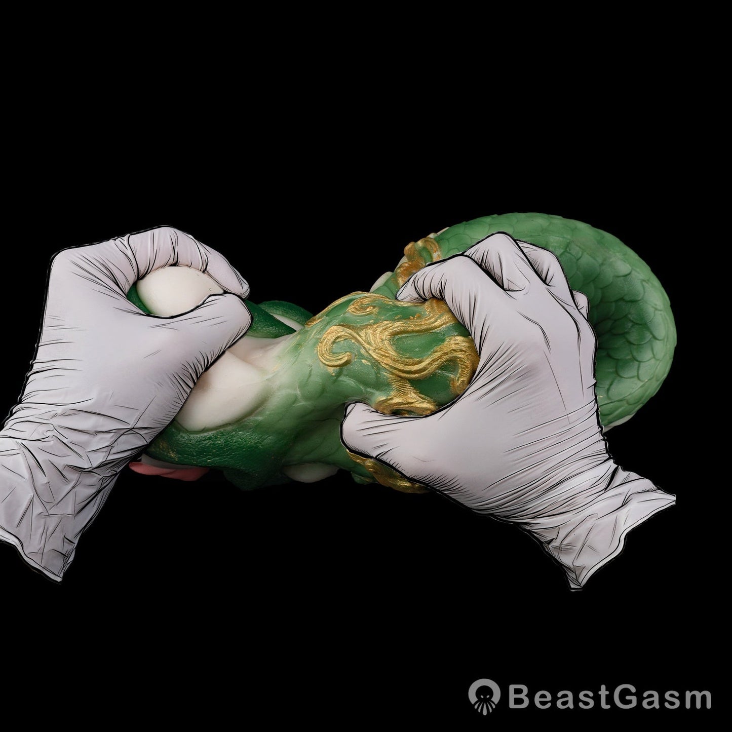 🐍 Serpent Queen Platinum Silicone Full-Body Fantasy Doll - BeastGasm