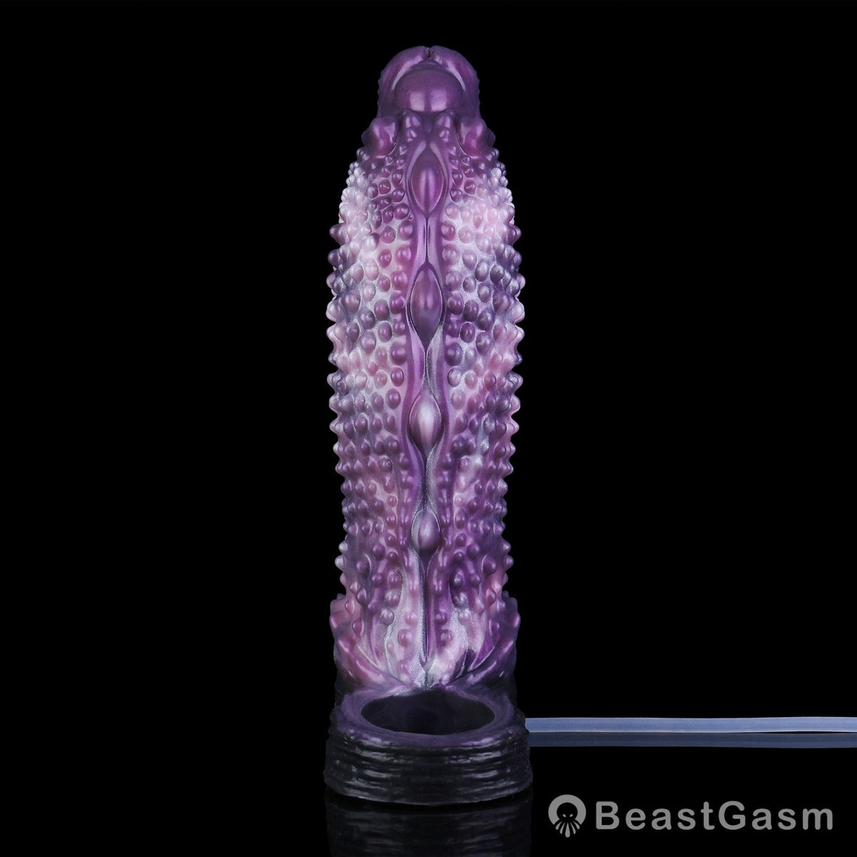 👾 Shadow Leviathan Liquid Silicone Fantasy Penis Sleeve - BeastGasm