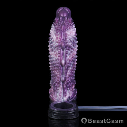 👾 Shadow Leviathan Liquid Silicone Fantasy Penis Sleeve - BeastGasm