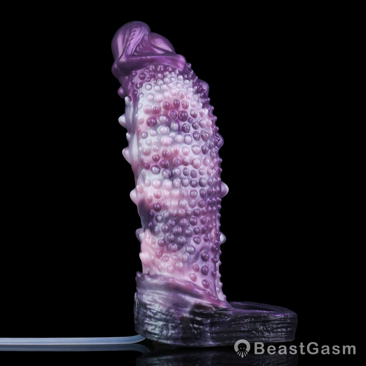 👾 Shadow Leviathan Liquid Silicone Fantasy Penis Sleeve - BeastGasm
