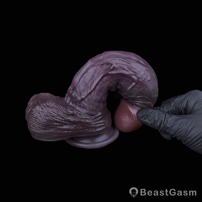 🧟 Shadow Titan Realistic Anal Dildo Lifelike Silicone Sex Toy - BeastGasm