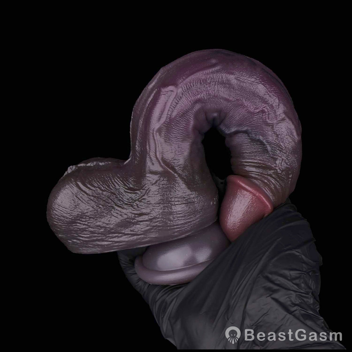 🖤 Shadow Titan Realistic Dildo | Dual-Layer Platinum Silicone - BeastGasm