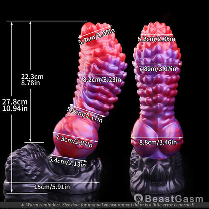 🐕 Shadow Wolf Fantasy Dog Dildo — Unleash Primal Pleasure - BeastGasm