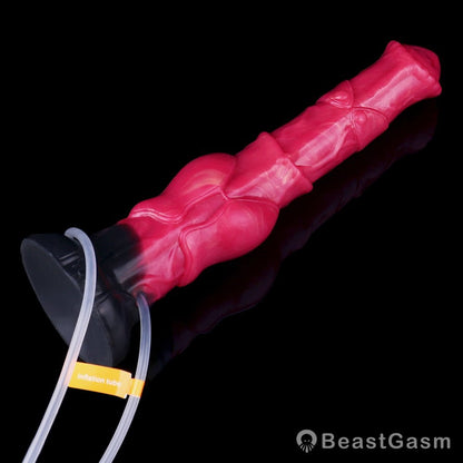 Shadowflame Destrier Inflatable Horse Dildo: Ejaculating Power 🐎 - BeastGasm