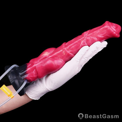 Shadowflame Destrier Inflatable Horse Dildo: Ejaculating Power 🐎 - BeastGasm