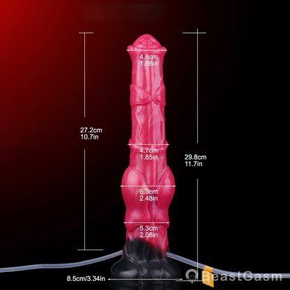 Shadowflame Destrier Inflatable Horse Dildo: Ejaculating Power 🐎 - BeastGasm