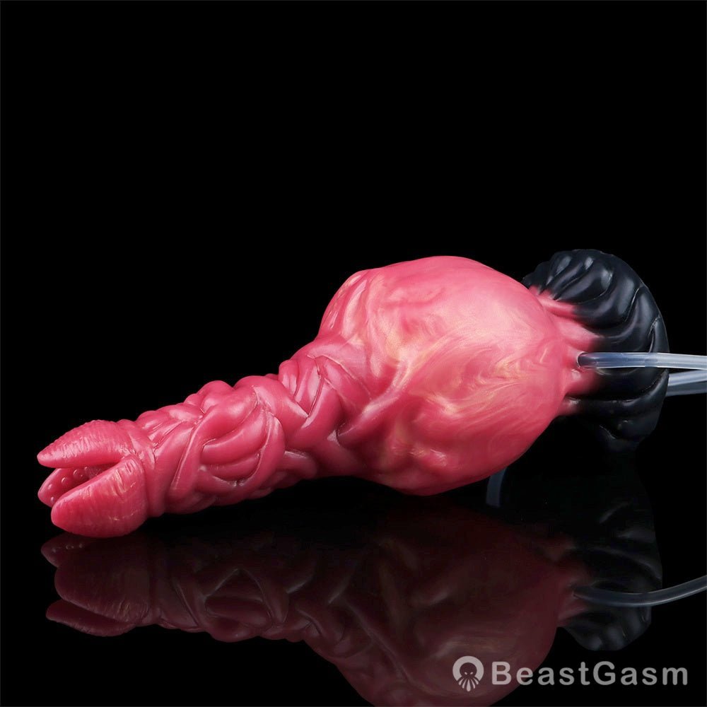 Shadowflame Inflatable Ejaculating Dildo — Alien Burst Pleasure 🔥 - BeastGasm